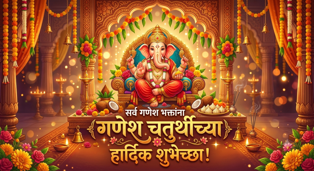 ganesh chaturthi wishes in marathi