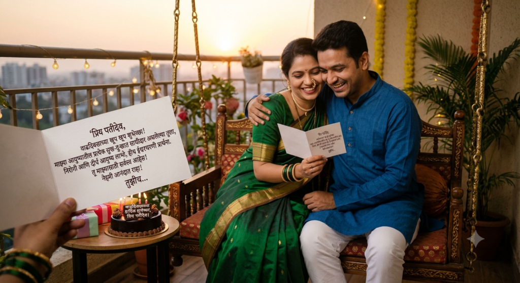 romantic birthday wishes for husband in marathi