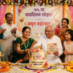 75th birthday wishes in marathi