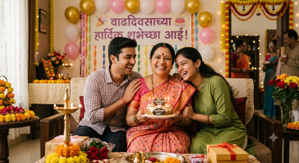 happy birthday aai wishes in marathi