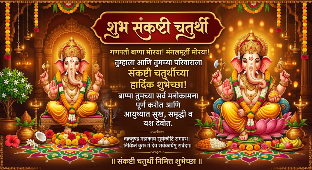 sankashti chaturthi wishes in marathi