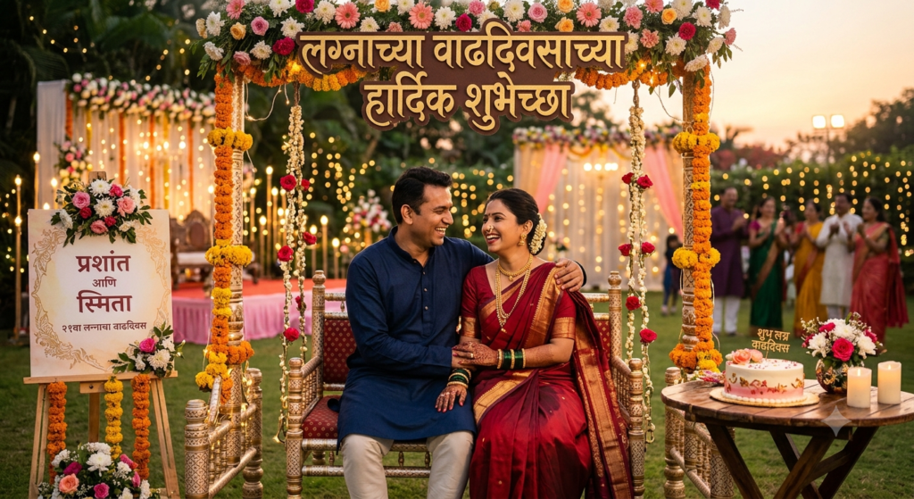 marriage anniversary wishes in marathi for wife