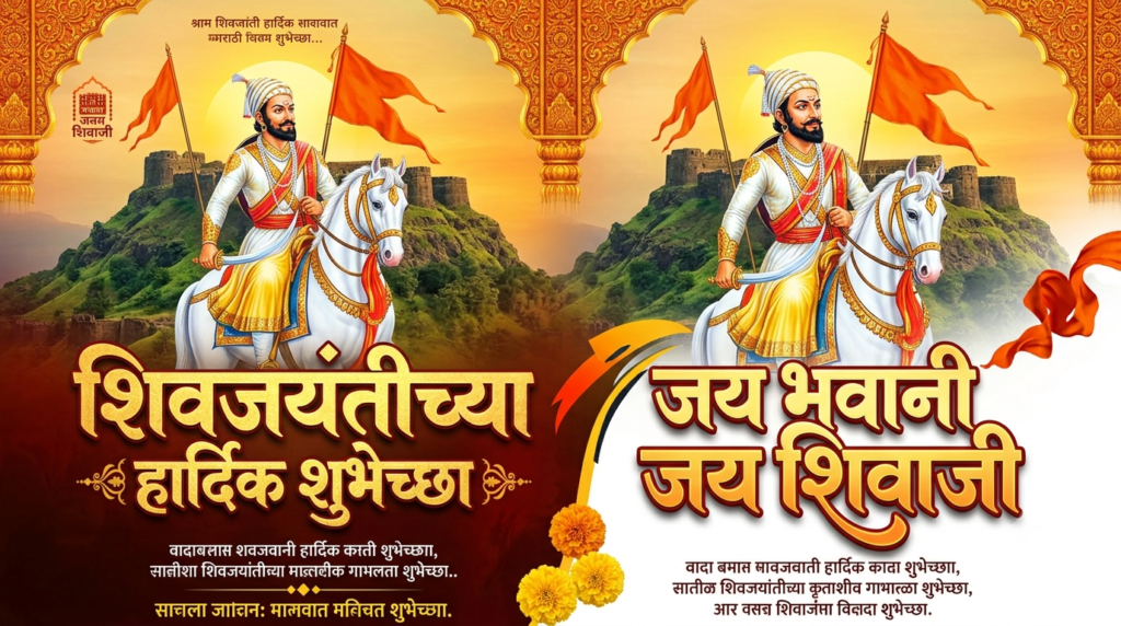 shiv jayanti wishes in marathi